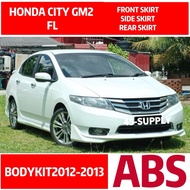 HONDA CITY GM2 FL 2012-2013(MUSULO STYLE)FULL SET(FRONT SKIRT/SIDE SKIRT/REAR SKIRT)FULLSET ABS SKIR