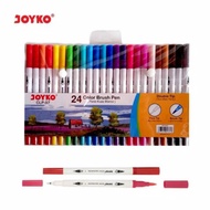 JOYKO Brush Pen 24 Colors CLP-07