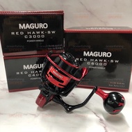 MAGURO RED HAWK SW SPINNING FISHING REEL