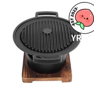 YRBWDYZDH Charcoal Grill, Aluminum Alloy Durable Hibachi Grill, Party Cooking Portable Smokeless Eve