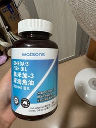 Watsons屈臣氏奧米加-3 深海魚油