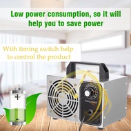 Portable Ozone 30g/h 100m² Generator Machine Air Filter Purifier For Home Car Formaldehyde