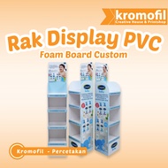 Custom PVC Foam Board Display Rack Custom PVC Foam Board Display Rack