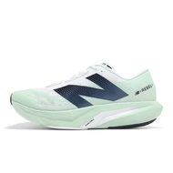 New Balance NB Racing Running Shoes FuelCell Rebel V4 Men's Shoes Green White Wide Last Road Running