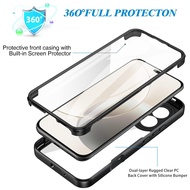Casing Huawei Honor 400 Smart Honor X6C Luxury 360° Full Protection Clear Screen TPU Back Cover With