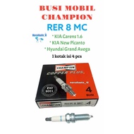 1 BOX CONTAINS 4 PCS CHAMPION CAR SPARK PLUG RER 8 MC CAR SPARK PLUG RER8MC CAR SPARK PLUG KIA PICAN