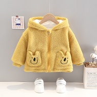 ZZOOI Autumn winter kids boys clothes baby outfits lamb wool cardigan padded jacket outerwear for bo
