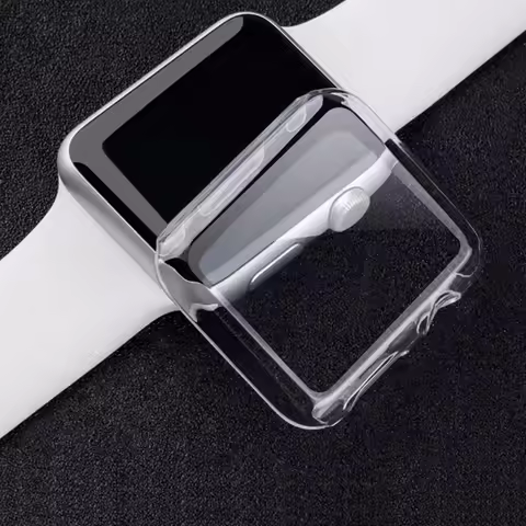 PC Cover for Apple Watch case 44mm 40mm 42mm 38mm iWatch Accessories Hard bumper screen protector Ap