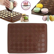 SILICON MACAROON MAT Silicone Macaron Baking Sheet - 48 Forms 马卡龙垫 马卡龙模型