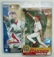 【MLB6】前聖路易紅雀隊外野手 Jim Edmonds 白衣版