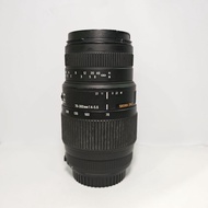 Used  lens  Sigma 70-300mm f4-5.6. Canon Mount