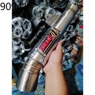 daeng sai4 ❁Universal 51mm Inlet Motorcycle Exhaust Muffler Pipe Canister Pipe Daeng Charama Exhaust