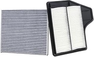 16546-3TA0J Engine Air Filter and 27277-3JC1A Cabin Air Filter kit Compatible with 2013-2018 Nissan 