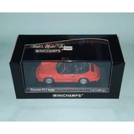 1/43 Mini Cut Porsche 911 Targa 964 (1991) Supercar Model, [Blue Circle] Original Package First Edit