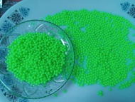 Mote Manik manik Ukuran 4mm Bulat Kapur berat 10gr