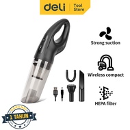 Deli Vacuum Cleaner/Penyedot Debu 55W Portable Wireless Membersihkan Mobil DL8080 /Alat Perkakas