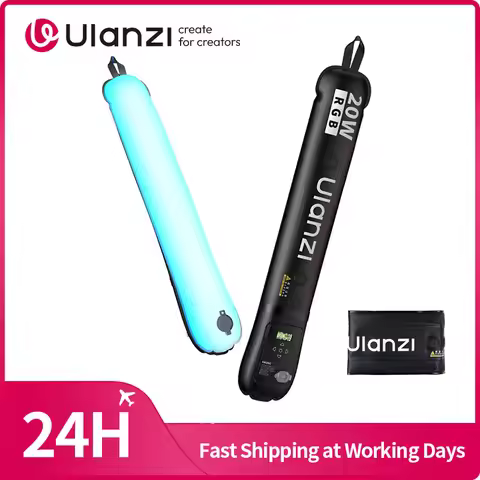 Ulanzi UA20C 20W RGB Magnetic Air Tube Light 1800-10000K Full RGB Portable Air Tube Light for Live-S