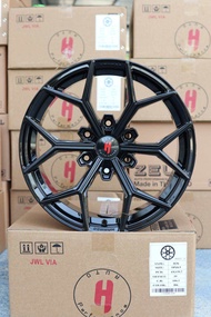 (4วง) ล้อแม็กลาย ก้านวาย H36 ขอบ18 กว้าง8.5นิ้ว 6รู139.7ออฟ35 BK/APP