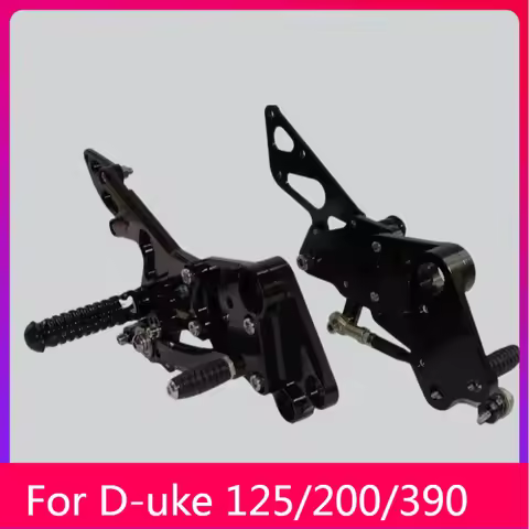 Motorcycle Adjustable Rear Set Foot Pegs Pedal Footrest Rearset For KTM Duke 125 200 390 Duke125 Duk