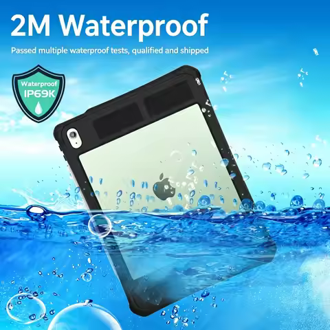 IP69 Real Waterproof Case For iPad Mini 7 6 11th 10th Air 4 5 6 2022 Pro 11 Air 11 M2 M3 Full Protec