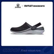 แท้ Crocs LiteRide 360 " Black Gray " Sports Sandals 206708 - 0DD