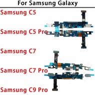 Original Charging Port For Samsung Galaxy C5 C7 C9 Pro C5000 C7000 C501 C701 C900 Charge Board Spare