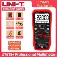(UNI-T Original)UNI-T UT61E + มัลติมิเตอร์อาร์เอ็มเอสแบบจริงช่วงอัตโนมัติดิจิทัลหน่วยTrueมิเตอร์ที่ว