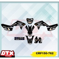 Decal crf150 full body decal crf150 decal crf150 supermoto motorcycle sticker crf150 cool motorcycle