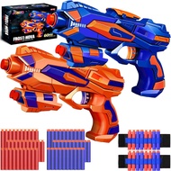 JONEG 2 Pack Blaster Guns Toy​, Guns Toys for Kids Age 6 8 Birthday Gift for 6-7 Year Old Boys Girls
