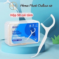 Floss Toothpick Box Of 50, Floss