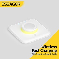 Essager Three In One Two In One เครื่องชาร์จไร้สายแบบดูดแม่เหล็กสำหรับ iPhone 12/13 Apple Watch Series Airplads Charging