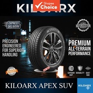 Rainy Season Ready KILOARX 225/60R18-1PC Universal Tire Noise Reduction Tough Extra Mileage