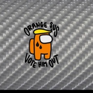 Among us cutting Sticker