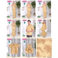 [DHIA] RAYA2024 Soft Yellow 1157 - Baju Kurung Sedondon Ibu dan Anak| Baju Kurung Moden| Kedah| Riau|Mini by Dhia Cotton