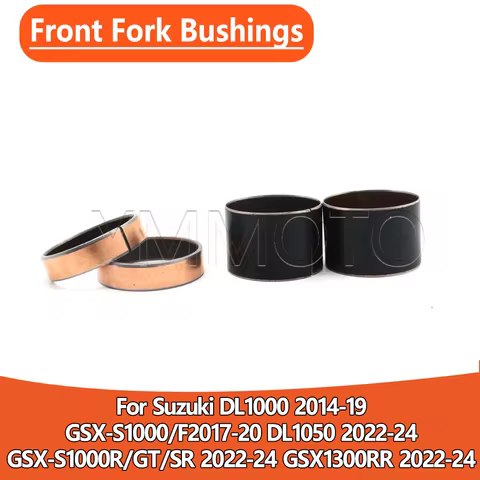 For Suzuki DL1000 DL1050 GSX-S1000 F GSX-S1000R GT SR GSX1300RR 14-24 Front Fork Bushings External G