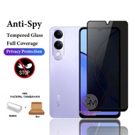Tempered glass anti spy privacy VIVO Y04 Y04S anti intip