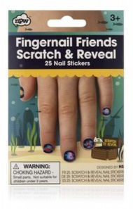 Fingernail Friends - 兒童可撕指甲貼 25片裝 (海底世界)
