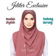 [EXCUSIVE] Jeliter Exclusive Immora Hijab - Tudung Sarung - Mudah - Stylish