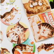 Cosy Cats Vinyl Stickers (45 PIECES PER PACK) Goodie Bag Gifts Christmas Teachers' Day Children's Day