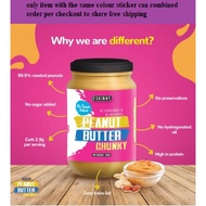 PEANUT BUTTER SKINNY FREE SUGAR LULUS DIET KETO DAN ATKINS (Only can combined order with same colour