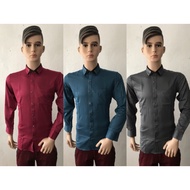 (M-2XL) F2000 MAN ELASTICITY LONG SLEEVE REGULAR FIT SHIRT