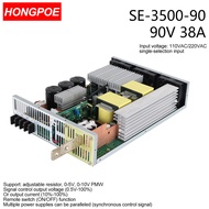 3500W 90V Power Supply 0-90V Adjustable Power 90VDC AC-DC 0-5V Analog Signal Control SE-3500-90 Powe