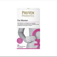 英國 PROVEN 女士護理益生菌蔓越莓膠囊 30粒/盒