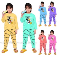[CALISTA] Long-sleeved girls' t-shirt set / Children's clothing long-sleeved girls' t-shirts size S,