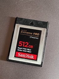 Sandisk Extreme Pro CFexpress 512GB