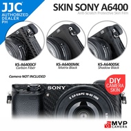 JJC Anti Scratch Skin Film for SONY A6400 KS-A6400CF KS-A6400MK KS-A6400SK MVP CAMERA