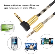 Concon 3.5mm To Cable  Durability Oxygen-free Copper PVC Aux 20cm/7.87in Various Types Of Players TV