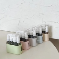 ️⃣ Lyon Travel Bottle 2in1 3in1 4in1 Soap Lotion Shampoo Liquid Holder For Travel Refill Bottle Y339