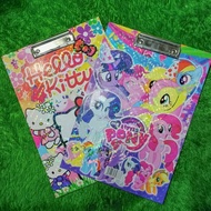 Holo Fancy B/B Clipboard, 2 face character exam board, exam mat