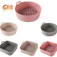AirFryer Silicone Pot Multifunctional Air Fryers Oven Accessories Bread Fried Chicken Pizza Basket Baking Tray
